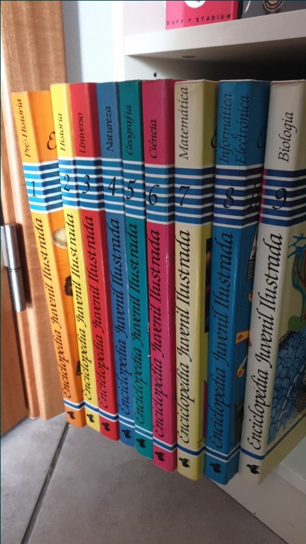 Enciclopédia Juvenil Ilustrada (vários volumes)