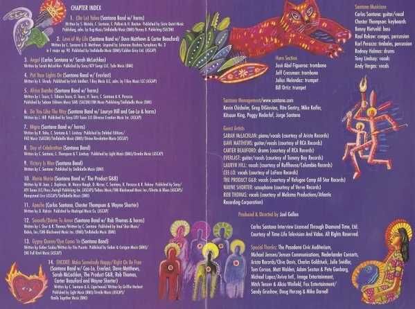 SANTANA - Supernatural - LIVE - DVD