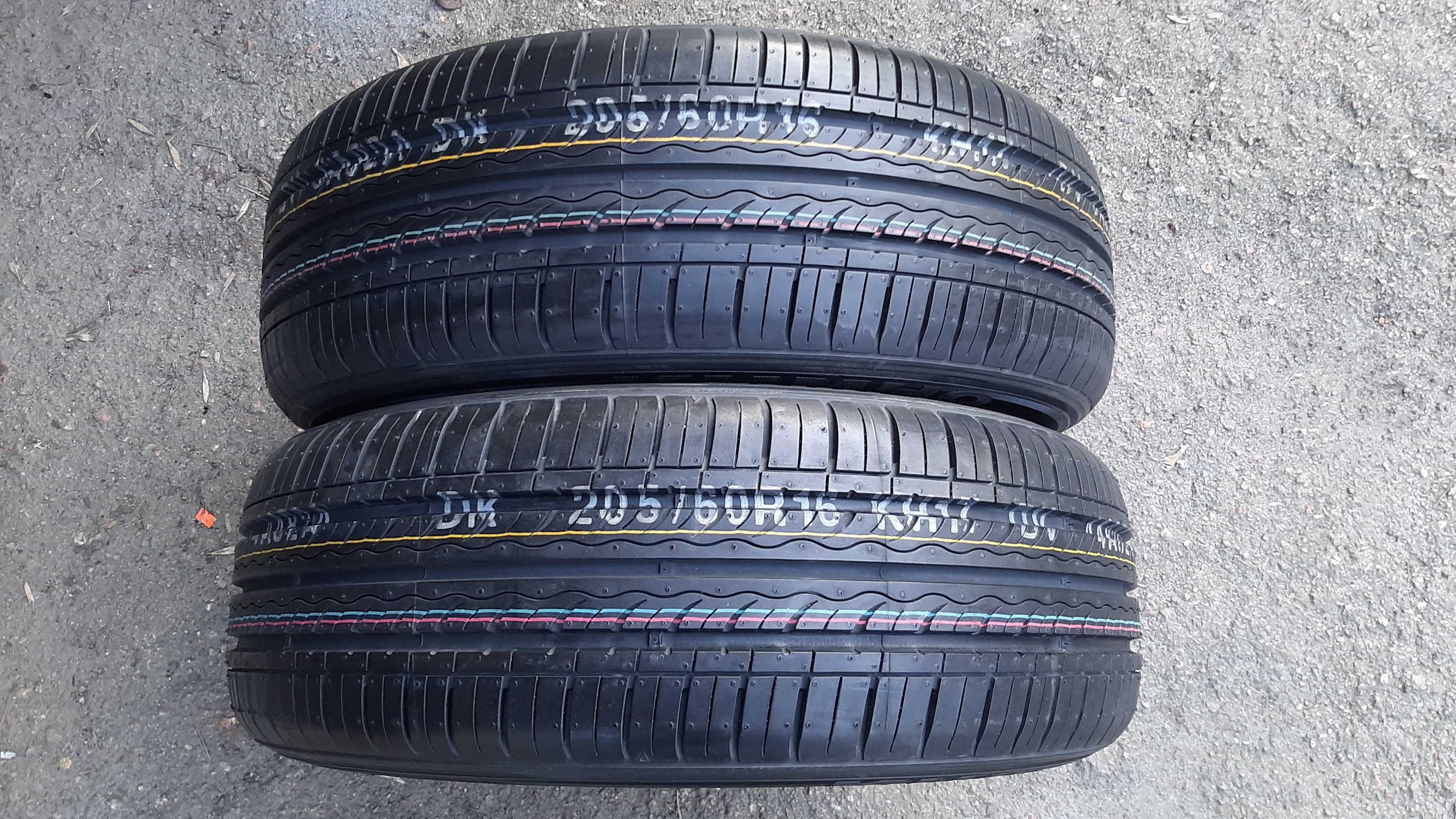 Резина 205/60 R16 Kumho Solus KH17 нова 2 шт