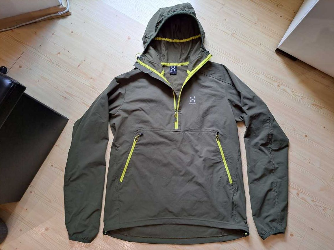 Haglofs BOA Krait Viper Anorak M/L kurtka strech softshell Hood meska