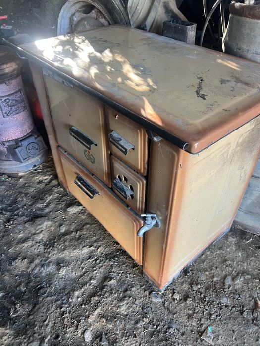 Fogao a lenha antigo como novo