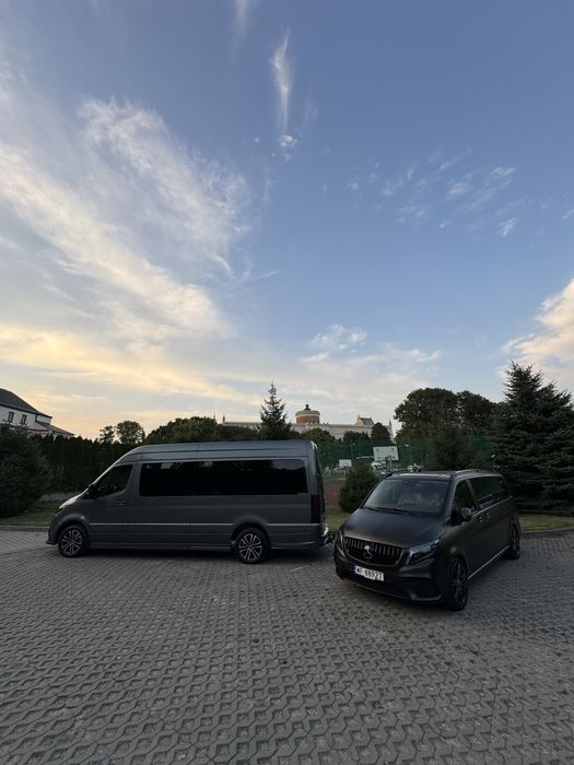 Wynajem busa z kierowcą luksusowy Mercedes Sprinter przewóz osób