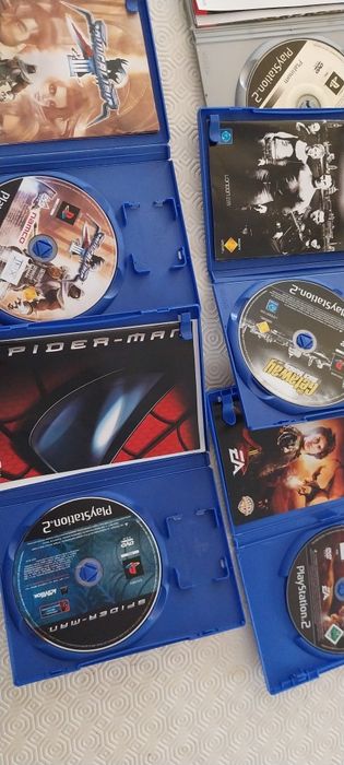 Lote 8 Jogos PS2 – Luta, Ação e Aventura (completos)
