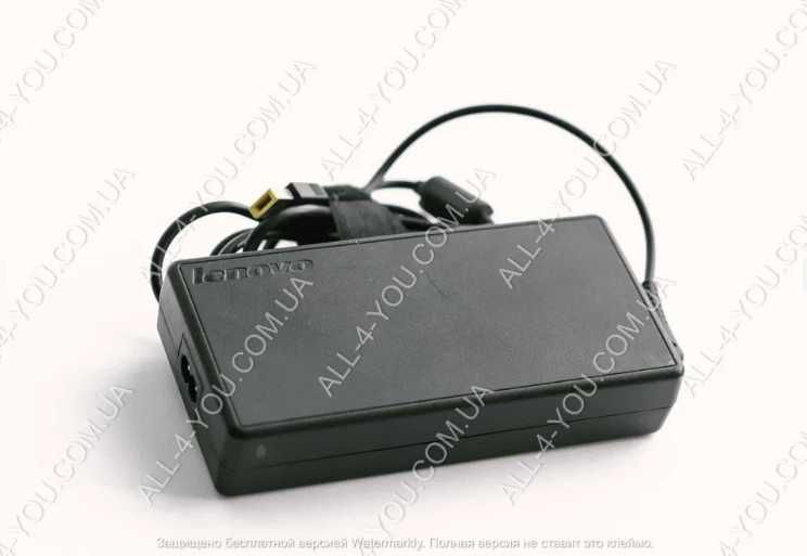 Блок  Lenovo 20V 6,75A, 7А -  135w, 170W square (квадрат) (USB + pin)