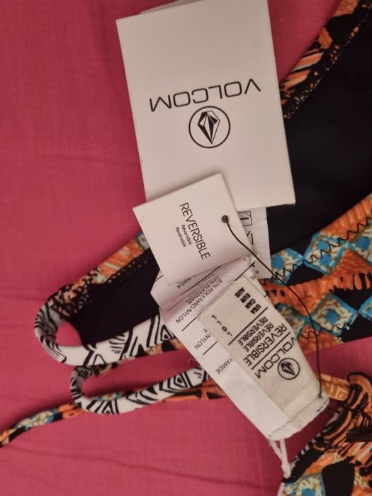Bikini volcom reversível novo