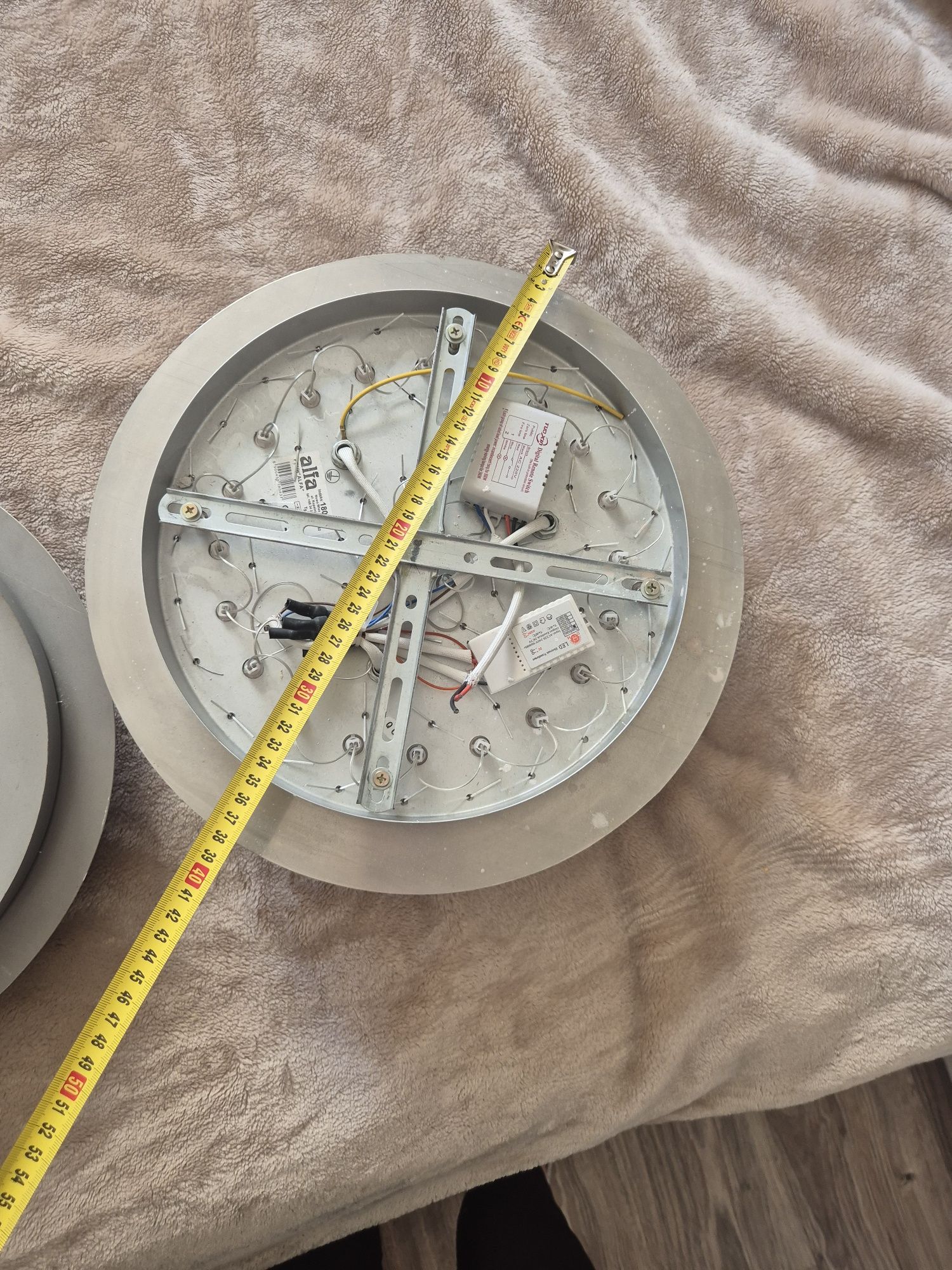 Lampy glamure z kryształkami 2 szt