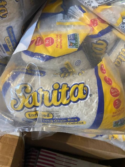 Рис в упаковці , продовгуватий