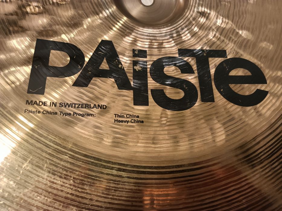 Talerz Paiste Signature, Thin China 18", perkusja