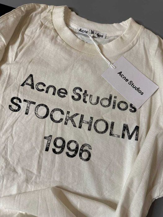 футболка acne studios акне