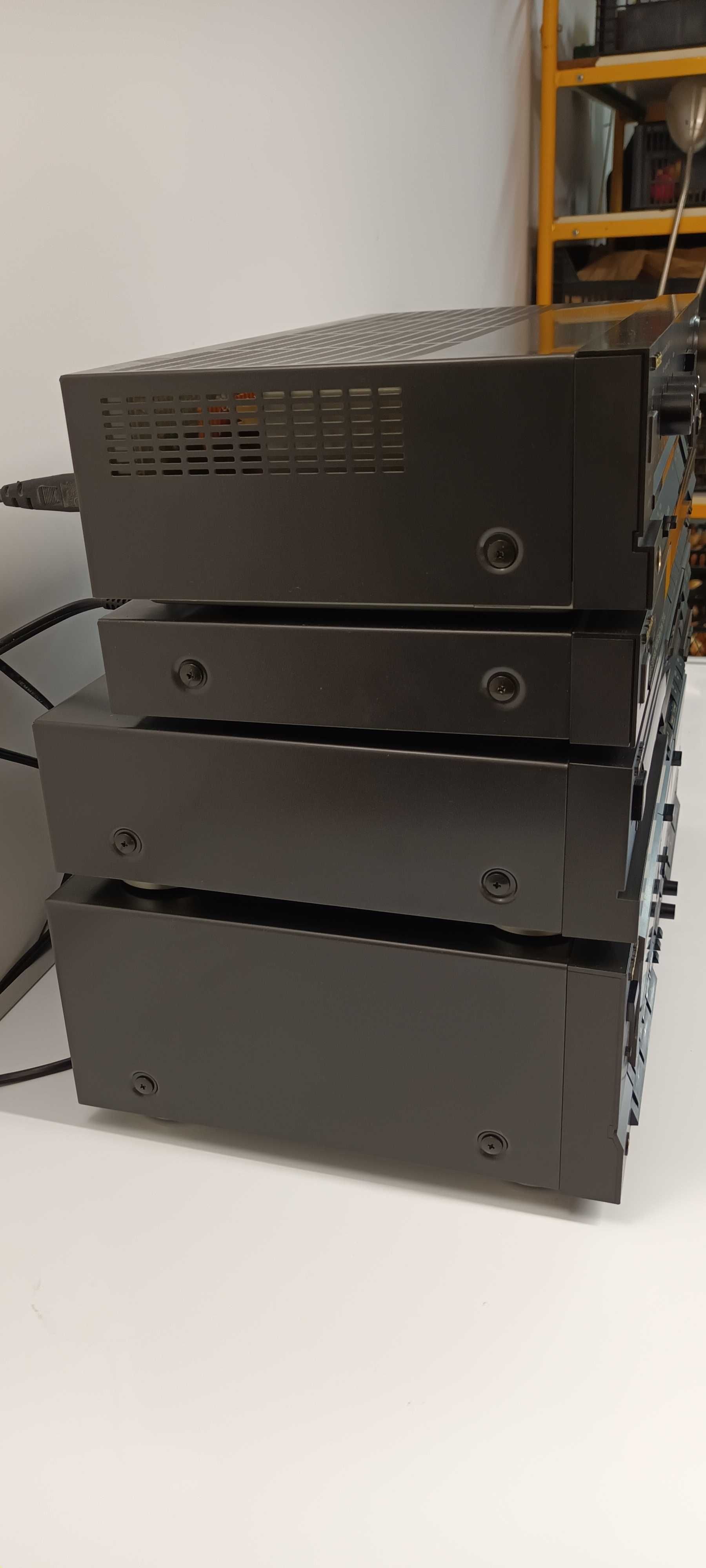 Wieża Technics SU-800 ST-600 SL-P202A RS-TR255 kolumny SB-HD70 Super s