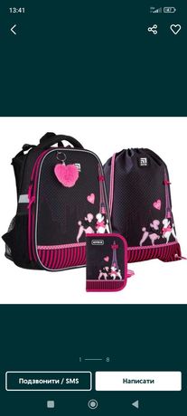 Шкільний рюкзак Kite (Новий)+пенал, сумка для взуття