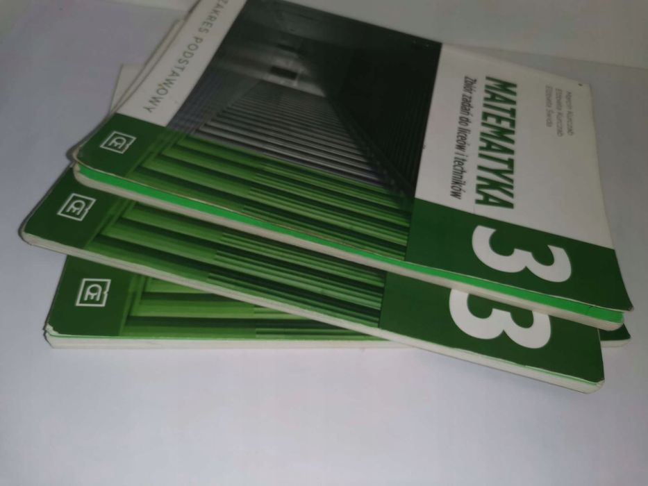 Matematyka 3 zbiór zadań podstawowy Świda Kurczab OE Pazdro **