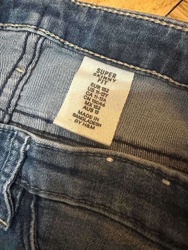 Spodnie dziewczęce H&M 152 Stan bdb