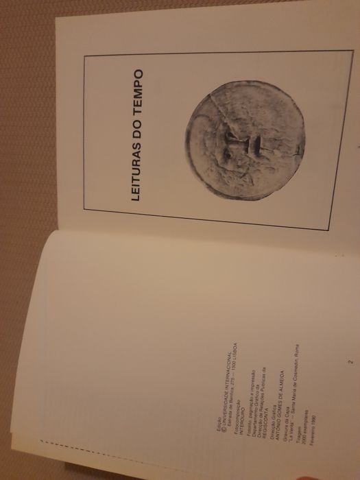 Livro "Leituras do tempo"