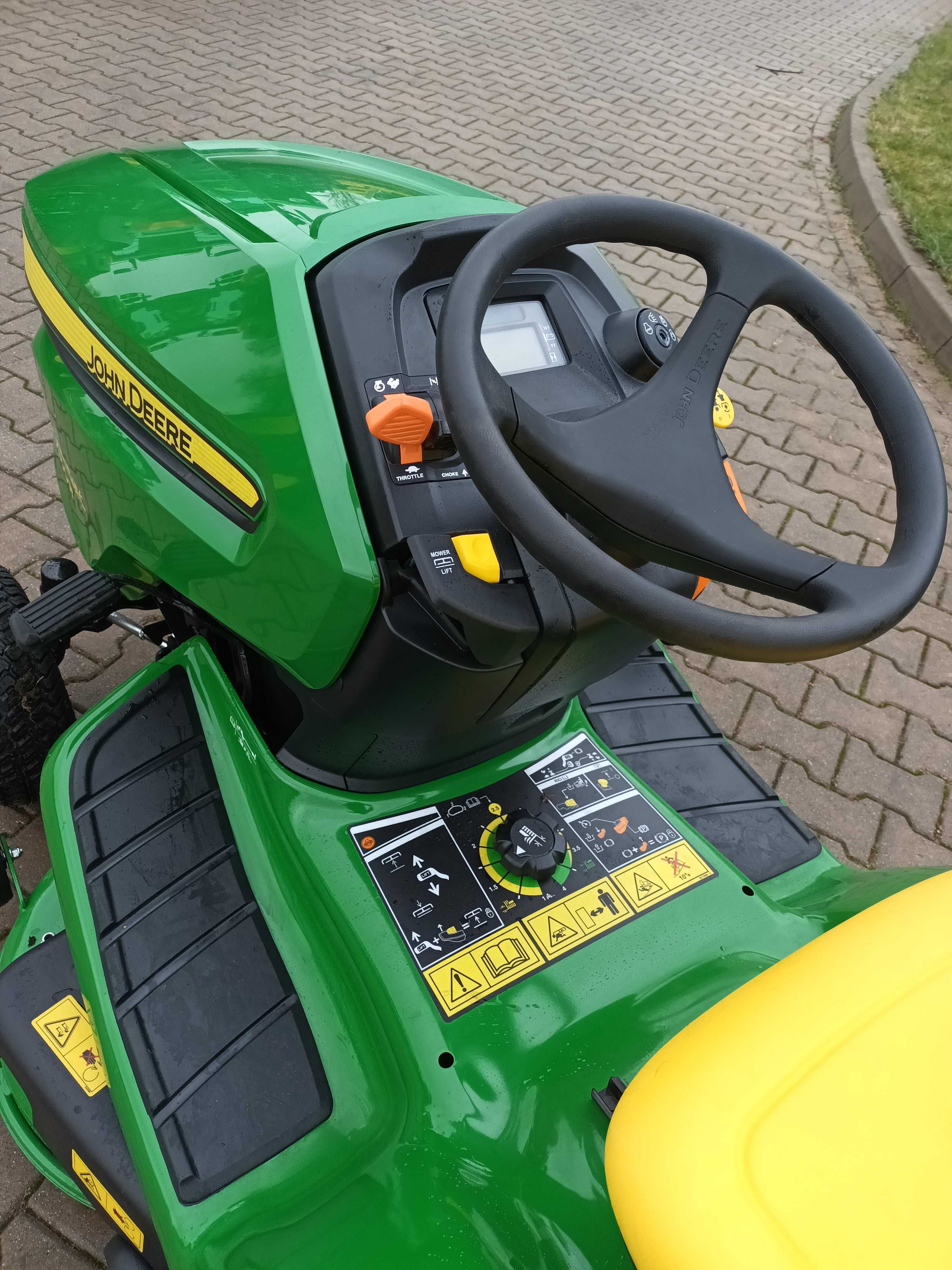 Kosiarka samojezdna John Deere x350R raty 10x0% - ZIELONY AGREGAT NOWY