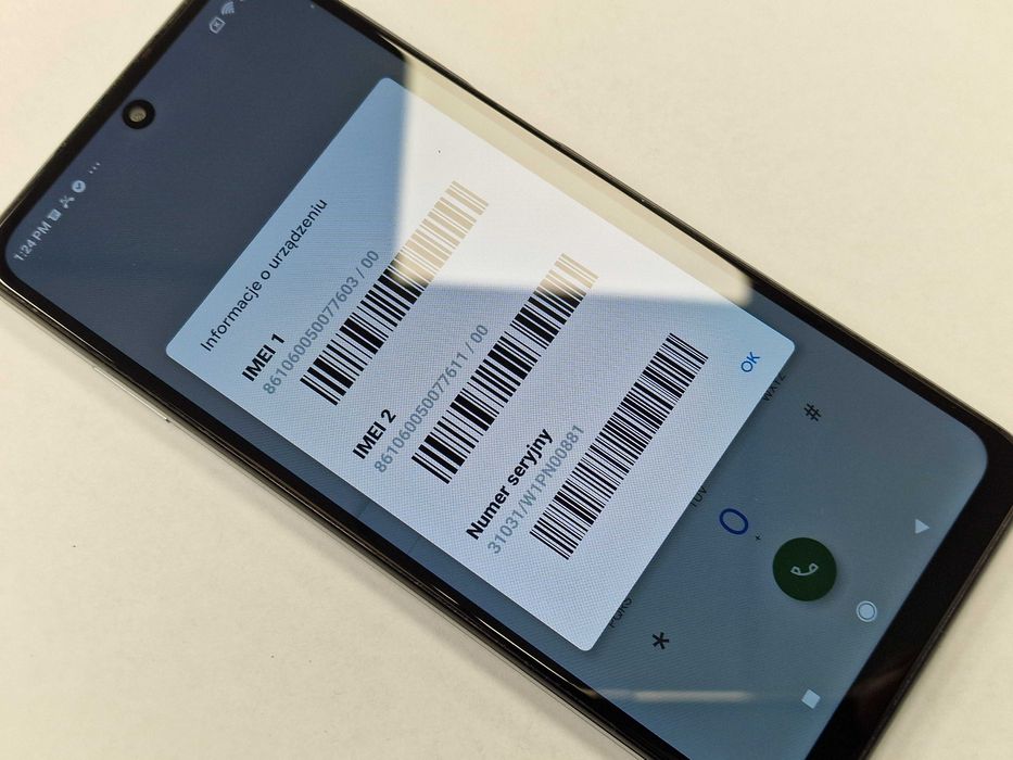 Redmi Note 9 Pro 6GB/ 64GB/ Glacier White/Grade A-/Czytaj uważnie opis