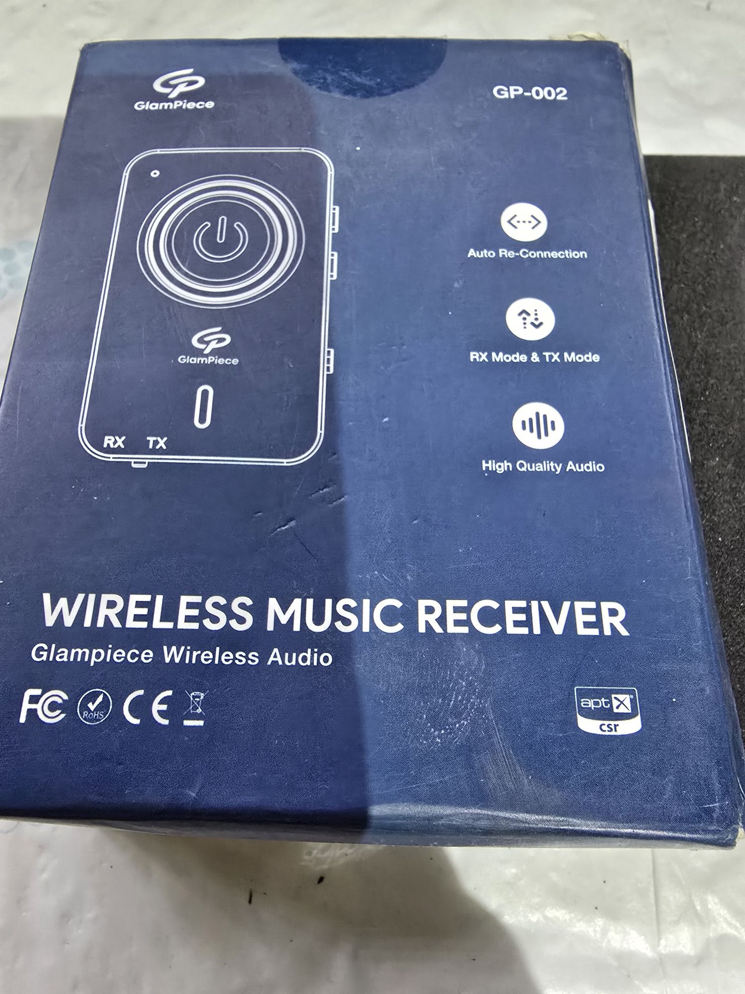 Adapter samochodowy Bluetooth.