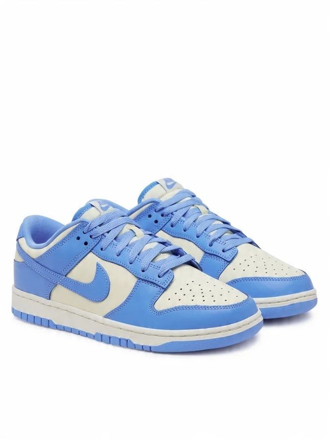 Nike 43 Buty Męskie Dunk Low Retro Dv0833 Niebieskie Skórzane T168