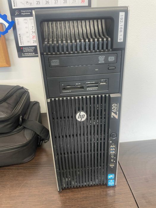 HP Z620 Workstation, profesjonalna stacja robocza