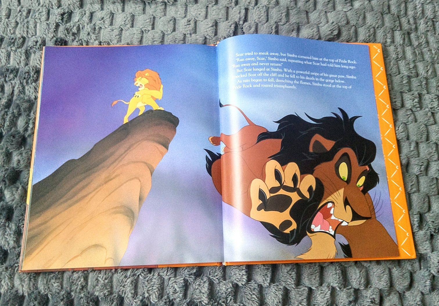Książeczka bajka Disney po angielsku The Lion King