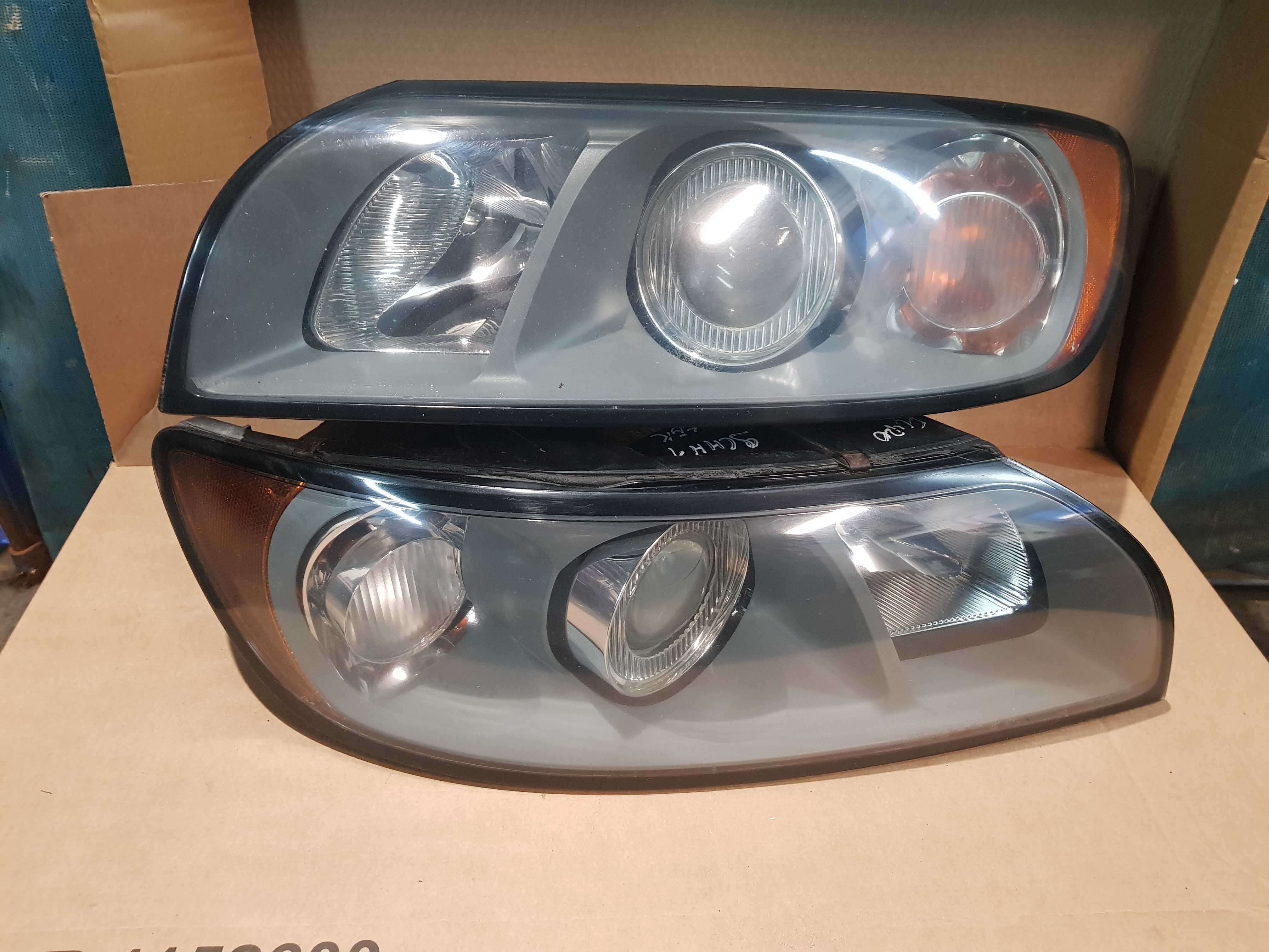 VOLVO S40 V50 Lampa Przód Reflektor EUROPA Oryginał CZĘŚCI RADOM