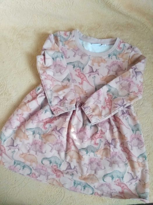 Утеплена сукня для дівчинки