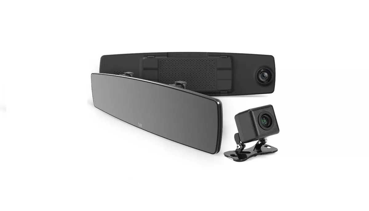 Дзеркало відеореєстратор Xiaomi YI Mirror Dash Camera Black (YI-89029)