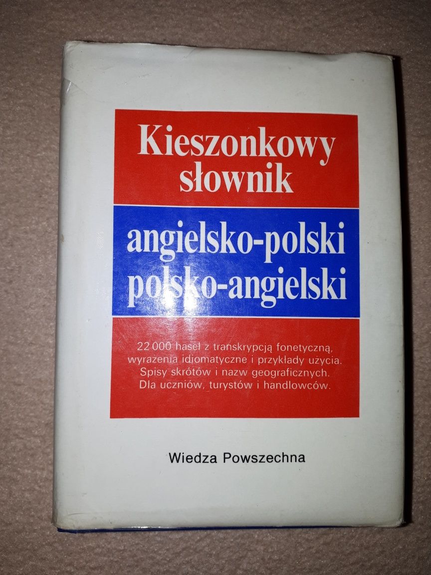 Słownik, poradnik - książki edukacyjne, naukowe