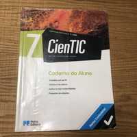 Cientic 7, caderno do aluno, limpo sem anotações a caneta