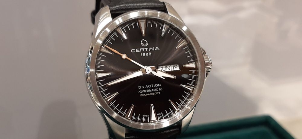 Certina C0324.3016.05100 Ds Action NOWY męski mechaniczny