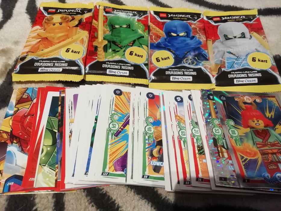 Lego Ninjago seria 9 Dragon's rising zestaw kart