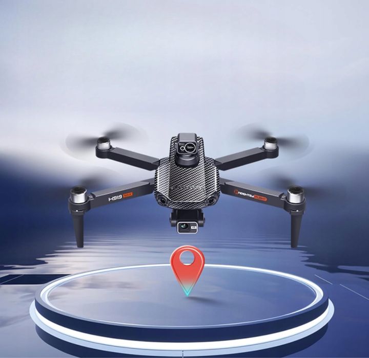 Dron zdalnie sterowany kamera HD GLETO składany lekki GPS