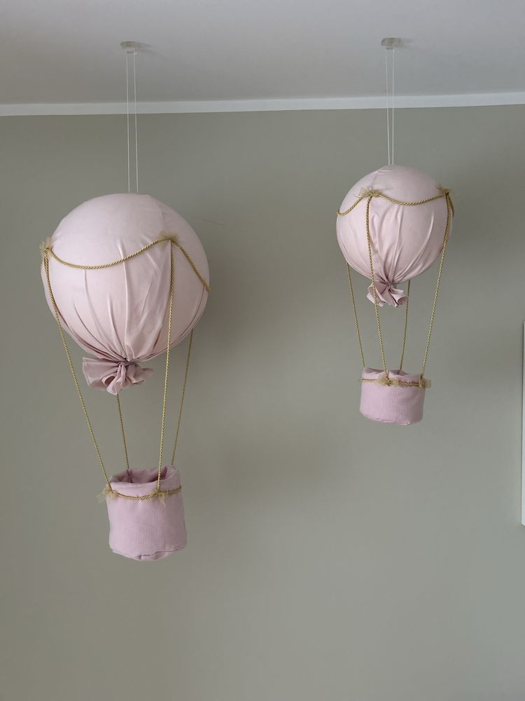 Balony dekoracyjne do pokoju dziewczynki różowe