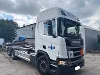 Scania NGS R450 6x2 Hakowiec HIAB 21t  Hakowiec Multilift Hiab 21t
