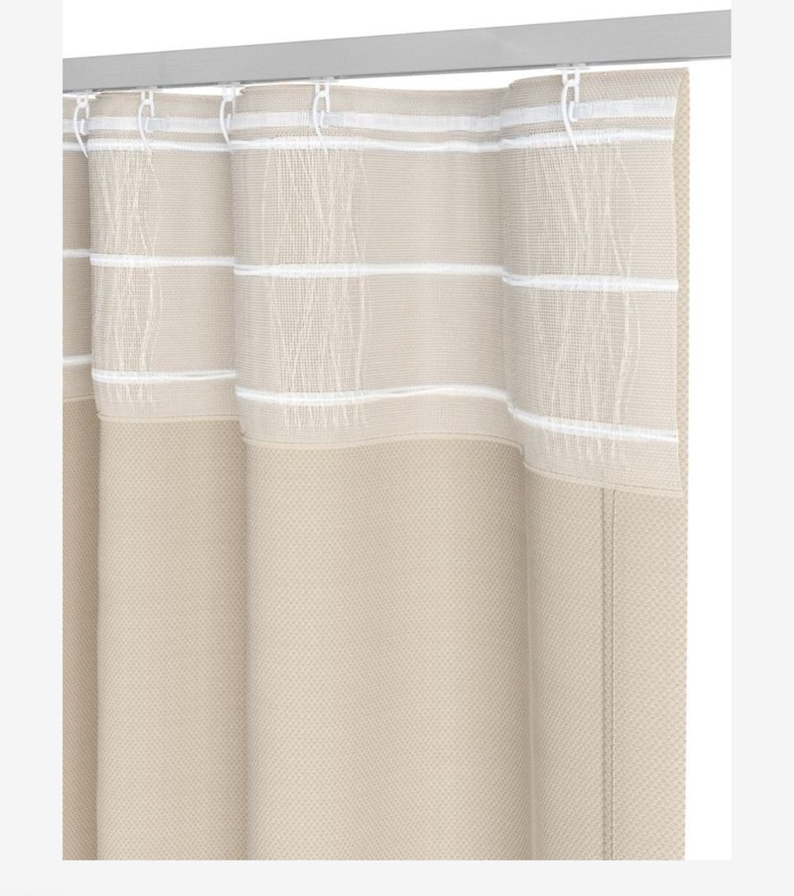 Штори Jysk ROXEN 1x140x250см ,  бежевий