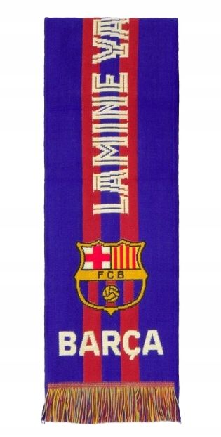 Szalik Kibica 140 X 20 Barcelona Lamine Yamal Tkany 2024/25 Oficjalny