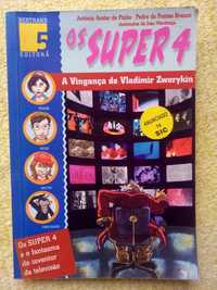 Livro os super 4 e o fantasma do inventor da televisão