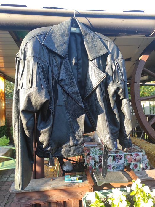 Skórzana kurtka katana damska