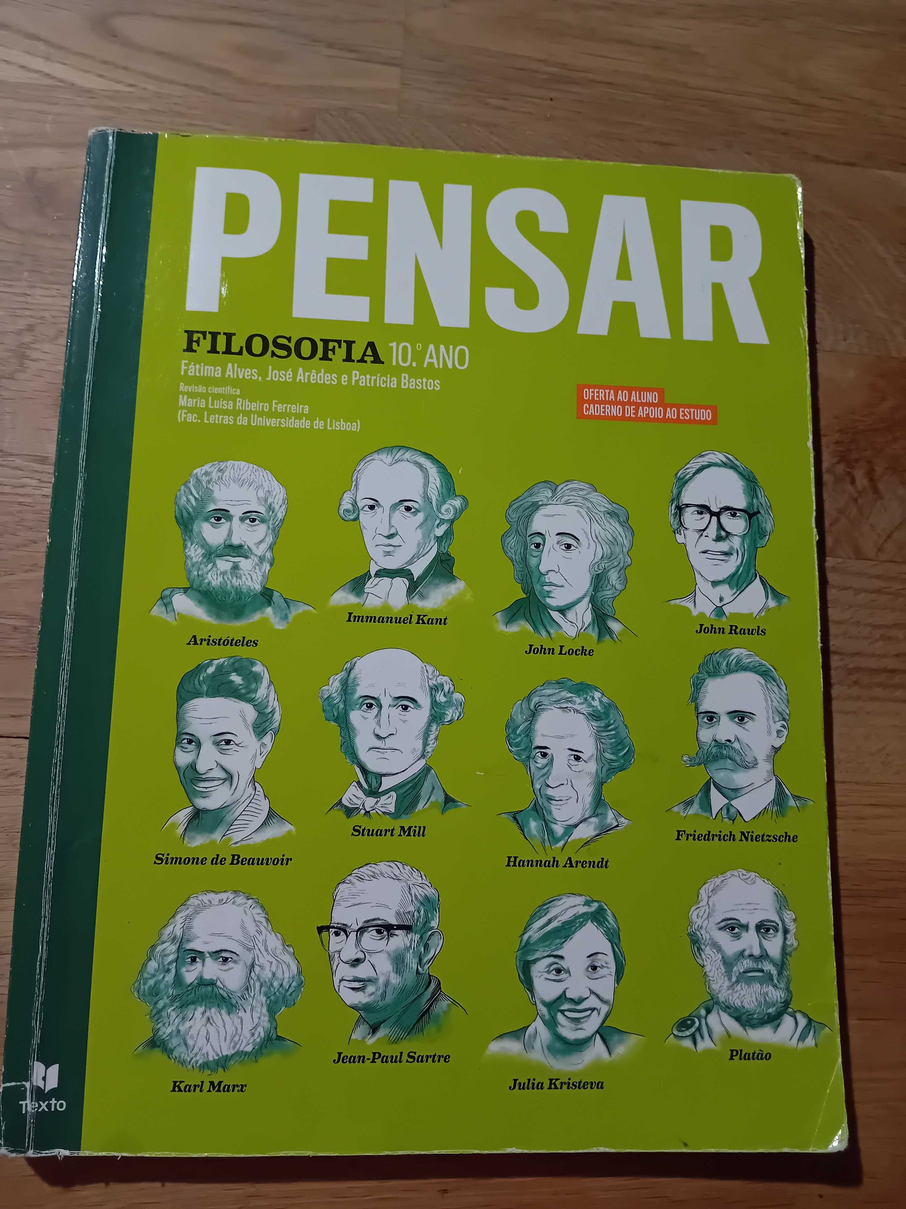 Manual “Pensar – Filosofia 10.º Ano” + Caderno de Atividades