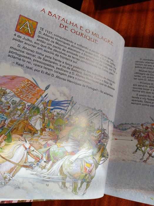 “A História de Portugal”, livro didático de fácil leitura