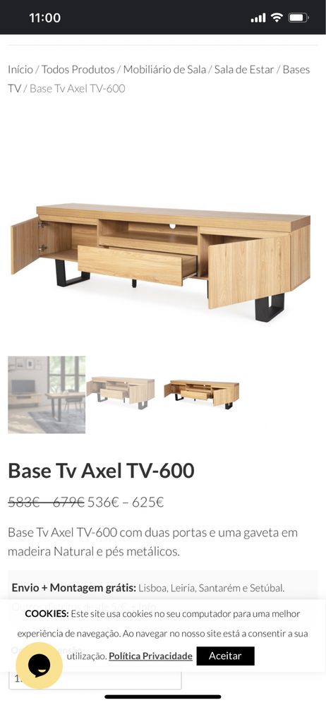 Movel Tv 200 c/novo