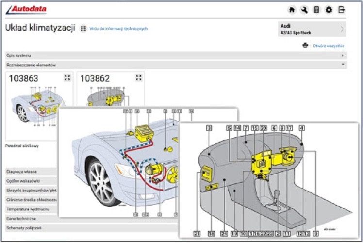 AutoData 3.41 PL Dla Mechaników i Warsztatów Opisy Schematy Napraw