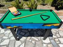 Matrecos e snooker infantil