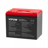 Акумулятор Vipow LiFePO4 100Ач для ДБЖ з Bluetooth