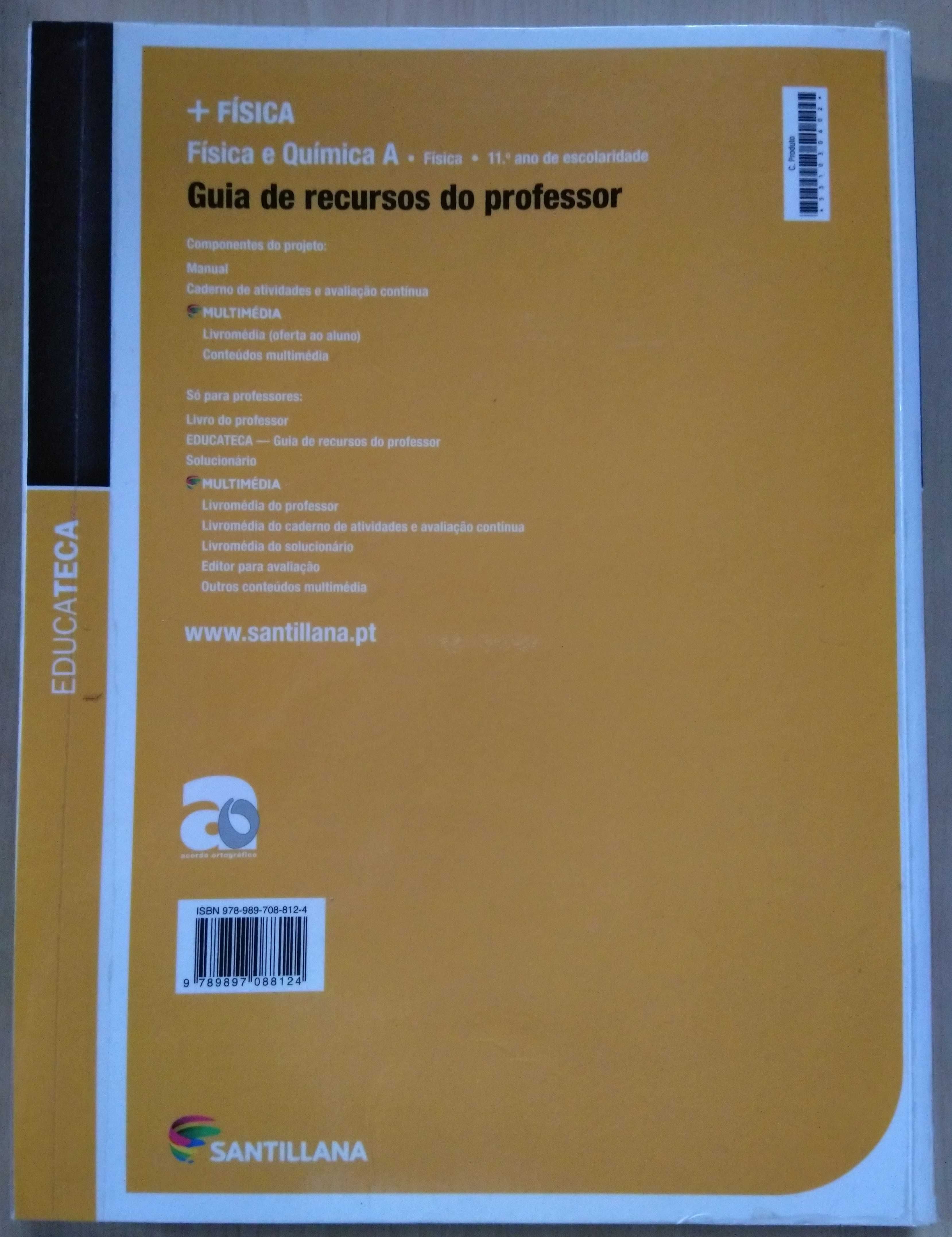 Guia de Recursos do Professor (Educateca) - + Física 11