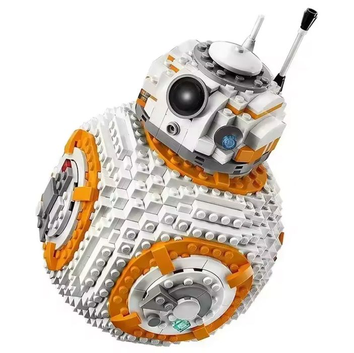 Конструктор LEGO Star Wars Біло-жовтогарячий ВВ-8 (75187) 1106 деталей