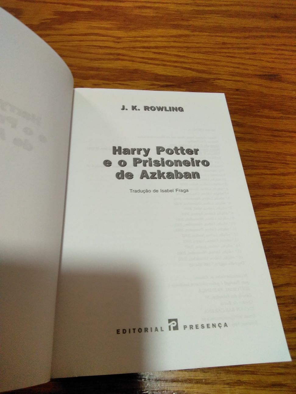 Livro - Harry Potter