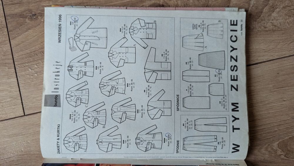 Burda magazyn wrzesień 1996