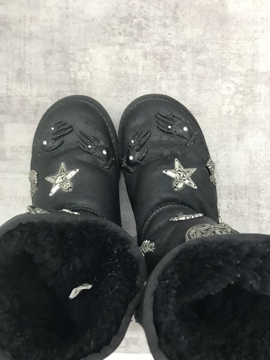 Уги сапоги натуральна шкіра теплі