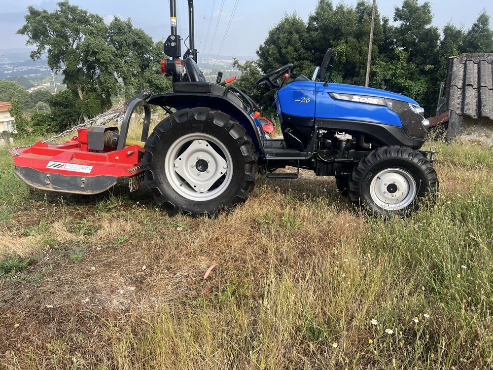 Trator Solis 26 Satge v “Como Novo”